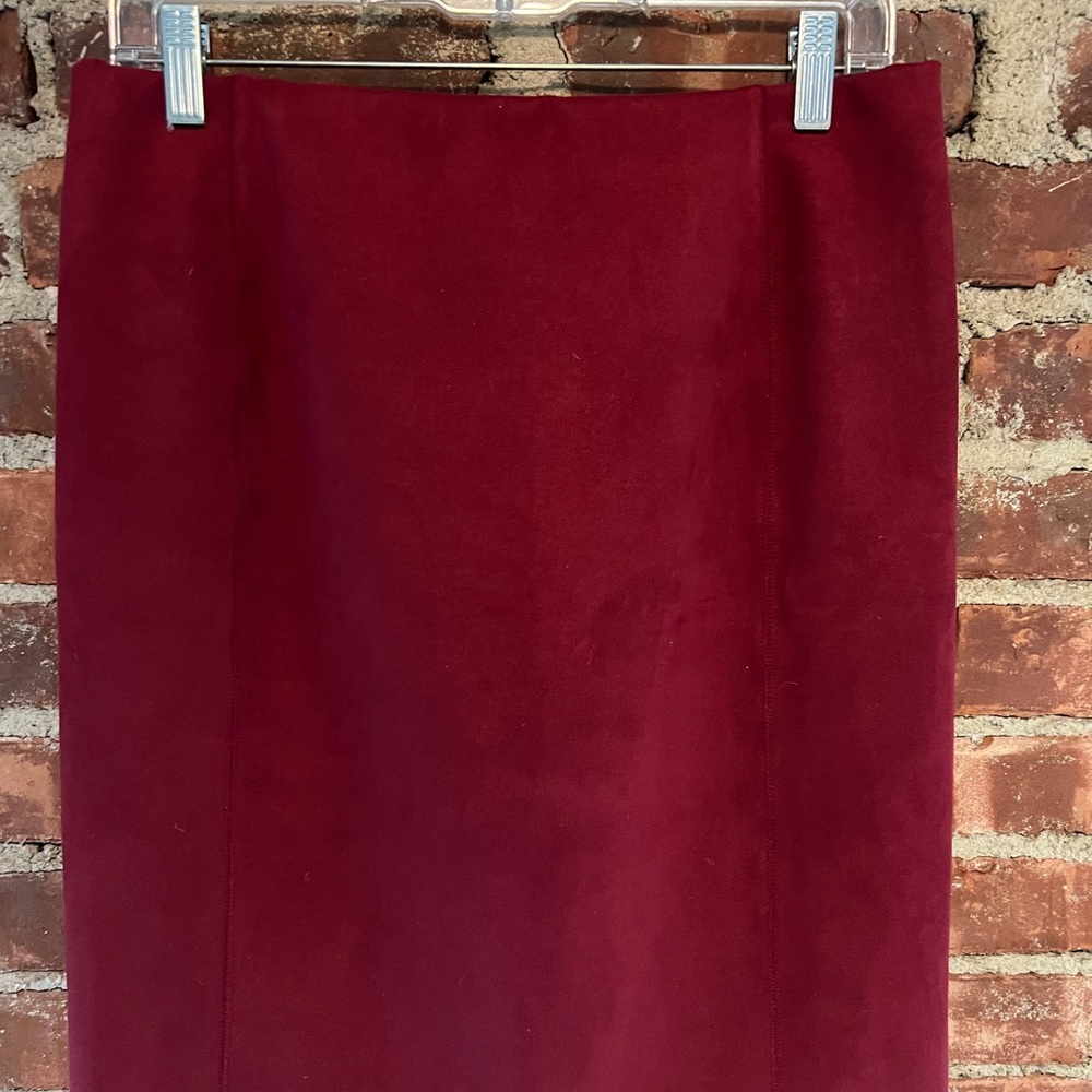 Elegant Red Women's Skirt
